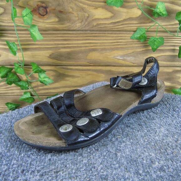 Dansko Women's Jess Ankle Strap Black‎ Patent Leather Sz 39 Medium Used 2025 - Picture 1 of 7